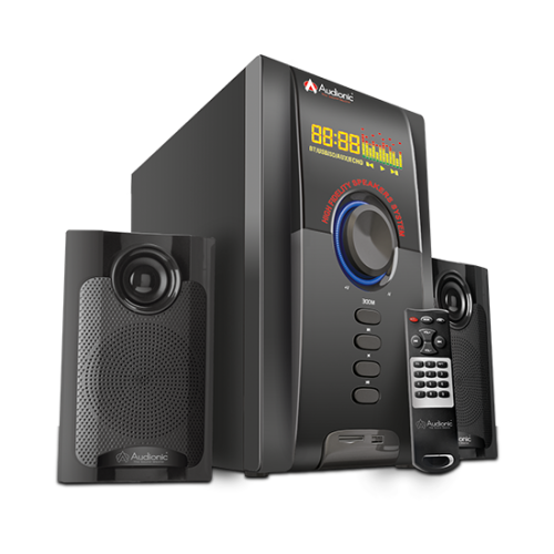 Audionic Max 550 Plus Wireless Bluetooth 2.1 Channel Hi-Fi Speakers