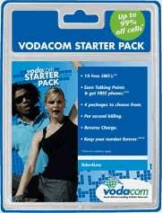 Vodacom Prepaid Starter Packs