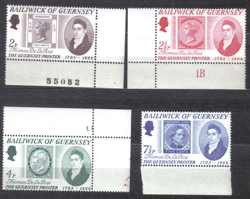 GUERNSEY CHANNEL ISLANDS 1971 ISSUE SG#59/62 FULL SET MINT** C/V R???? LOOK BELOW