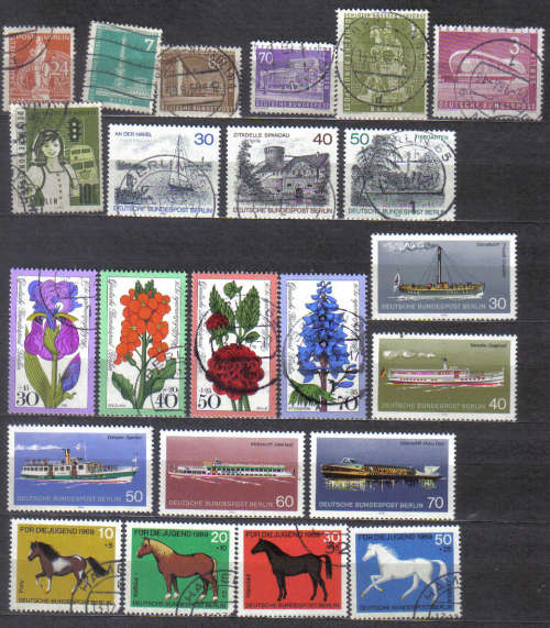 GERMANY BERLIN ISSUES SOME FULL SET MINT** & F.U. C/V R890.00 LOOK SCAN.