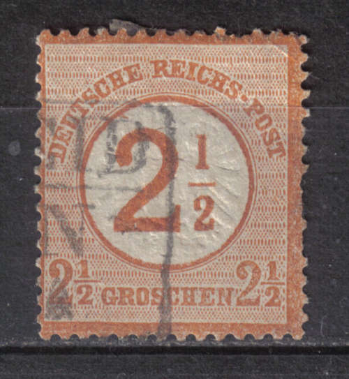 GERMAN REICH CLASSIC 1874 ISSUE Mi#29 F.U. C/V R990.00 LOOK SCAN