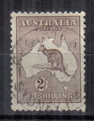 AUSTRALIA 1915 ISSUE SG#41 DIEII F.U. C/V R220.00 LOOK BELOW