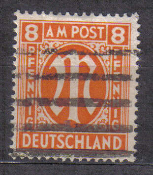 GERMANY ALLIED OCCUPATION BRITISH 1945 ISSUE Mi#14 Ay F.U. C/V R120.00 LOOK BELOW