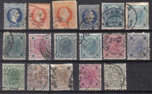 AUSTRIA CLASSIC EARLY SELECTION F.U. CLEAN OUT  POSSIBLE FINDS? SCANS X2