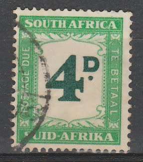 SOUTH AFRICA 1950 ISSUE SACC#41 F.U. C/V R250.00 LOOK SCAN