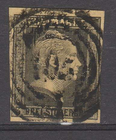 GERMANY CLASSIC STATES PRUSSIA 1850 ISSUE Mi#4a F.U.  C/V R300.00 LOOK BELOW