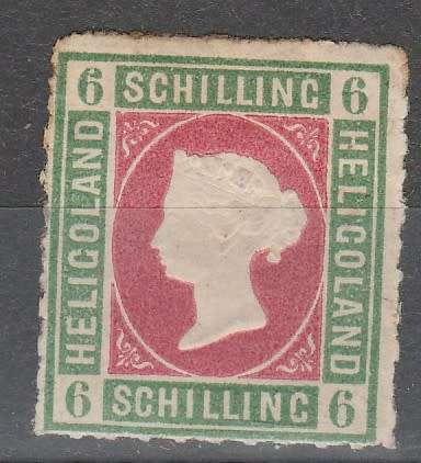 GERMAN/BRITISH OCCUPATION HELGOLAND 1867 ISSUE MI#4 MINT* LOOK BELOW
