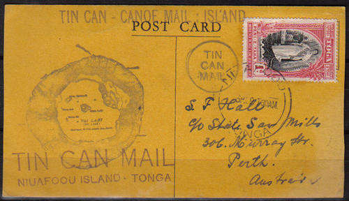 TOGA TIN CAN MAIL WITH LOTS & LOTS OF CACHETS SCARCE CARD LOOK BELOW WOW!!!!