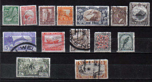 NEW ZEALAND 1935 ISSUE FULL SET F.U. C/V R2700.00 CHEAPEST PRICE WOW!!