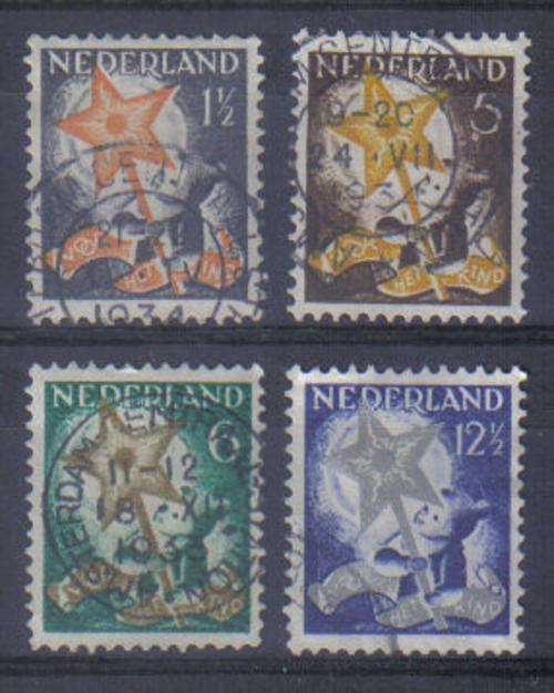 NETHERLANDS 1933 CHILD WELFARE SET F.U C/V R530.00!!!!