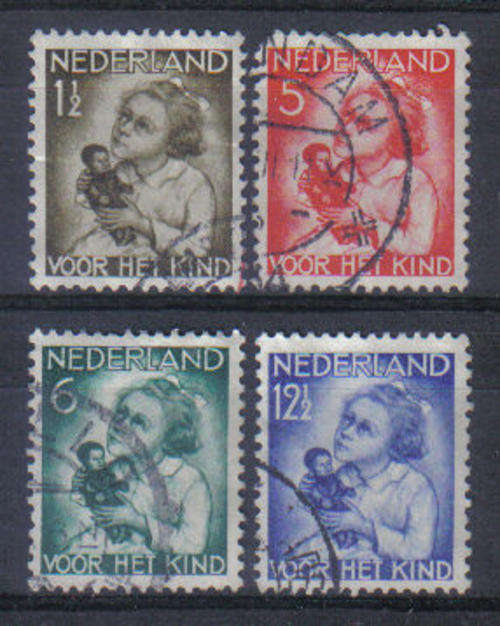 NETHERLANDS 1934 CHILD WELFARE SET F.U C/V R510.00!!!!