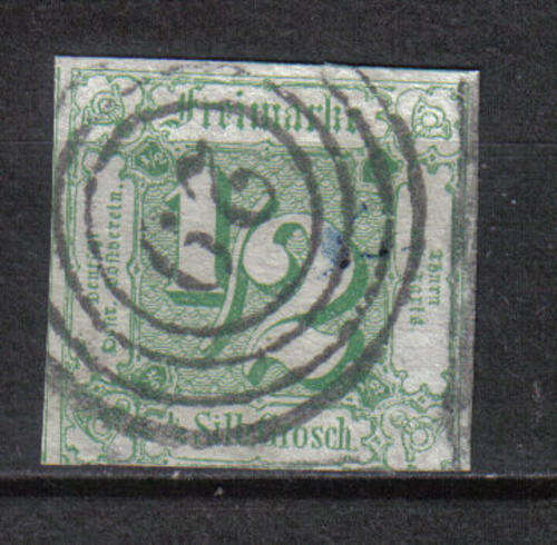 GERMANY THURN & TAXIS 1859 ISSUE Mi#14 F.U.C/V R930.00 LOOK BELOW