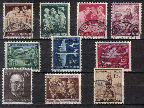 GERMANY REICH 1944 ISSUES FULL SETS  F.U.  LOOK BELOW