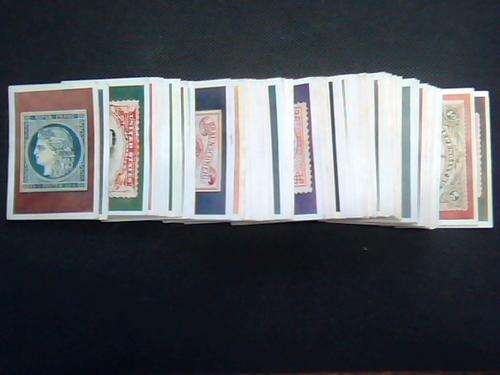 FULL SET OF 100 AFRICAN TOBACCO CARDS POSTAGE STAMPS RAREST VARIETIES LOOK SCAN