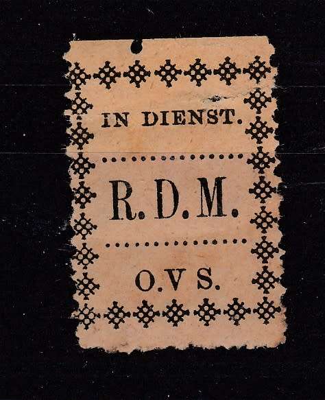 ORANGE FREE STATE "POLICE FRANK STAMP" WITH VARIETY C/V R10,000.00 LOOK SCAN X 2