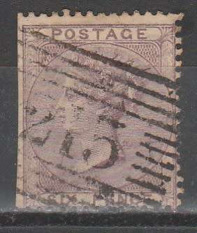 GREAT BRITAIN 1856 ISSUE SG#70 F.U. DIFFICULT CLOSE CUT WING MARGIN C/VR2,570.00+++ LOOK SCAN