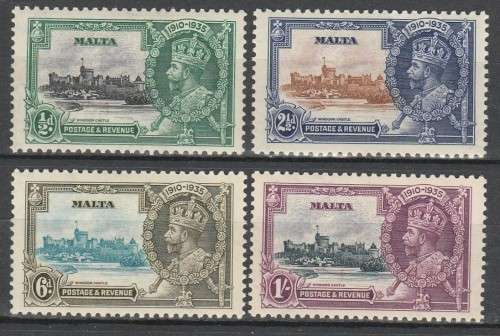 MALTA 1935 ISSUE SG#210/13 FULL SET MINT*  LOOK SCAN