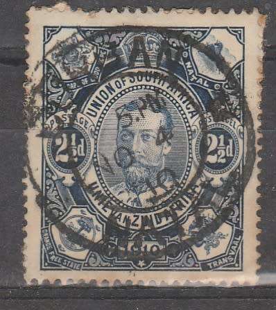 SOUTH AFRICA 1910 ISSUE SACC#1 S.O.N FINE USED 4 NOV 1910 CANCEL LOOK SCAN X 2