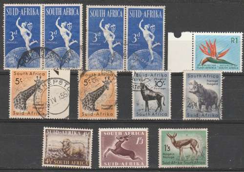 SOUTH AFRICA SELECTION CLEAN OUT MINT AND F.U. LOOK SCAN
