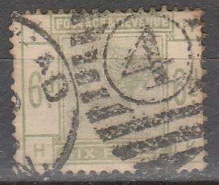 GREAT BRITAIN 1883 ISSUES SG#194 F.U. C/VR5.540.00 LOOK SCAN X 2