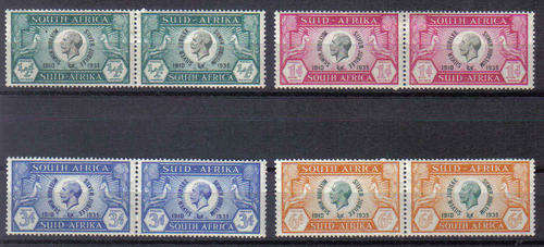 South Africa 1935 Set GV Silver Jubilee With VARIETIES as Listed LOOOK BELOW.