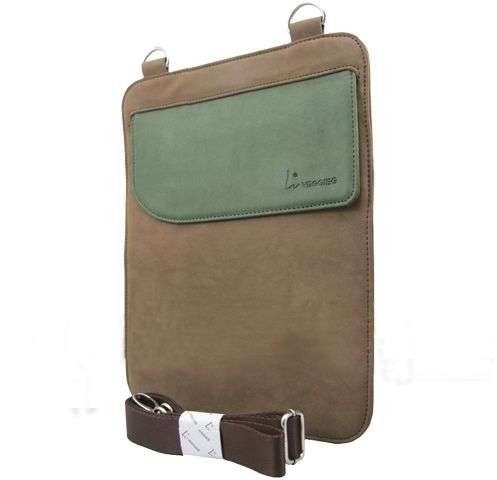 Genuine Leather Tablet shoulder Bag