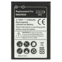 Replacement battery for Blackberry 9900/9930
