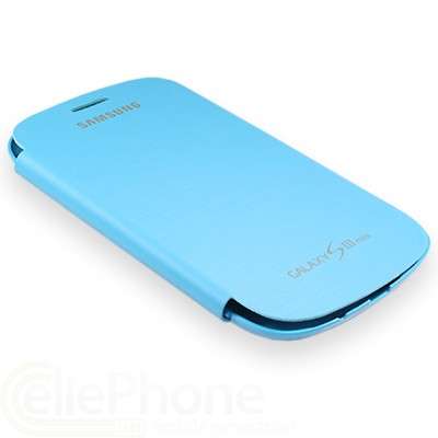 Flip case for Samsung Galaxy S3 mini I8190 + OTG cable or Screen protector