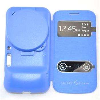 S View case for Samsung Galaxy S4 Zoom C101 - Blue