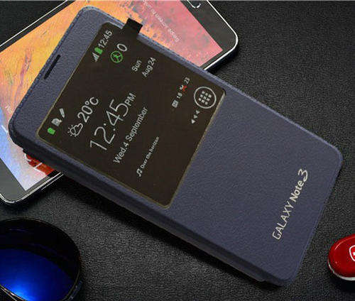 S View case for Samsung Galaxy Note 3 N9000 - Dark Blue