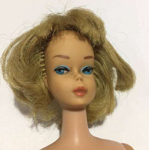 Vintage Barbie, American Girl, Long Hair, Bendable Knee ©1958 Made in Japan