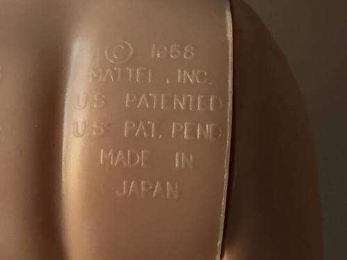 Vintage Barbie, American Girl, Long Hair, Bendable Knee ©1958 Made in Japan