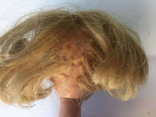 Vintage Barbie, American Girl, Long Hair, Bendable Knee ©1958 Made in Japan