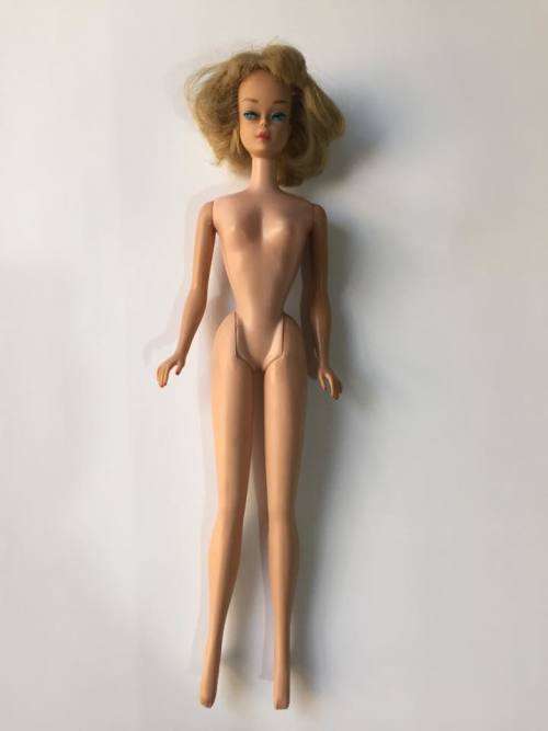 Vintage Barbie, American Girl, Long Hair, Bendable Knee ©1958 Made in Japan