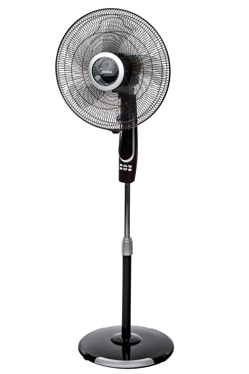 MIDEA 16" Deluxe Floor Fan with Remote Control - World's No. 1 Air Treatment Brand