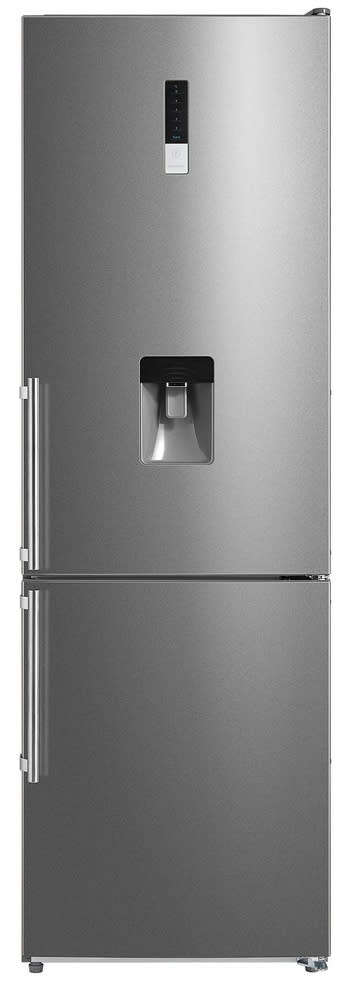 MIDEA 295L Combi Fridge/Freezer - Stainless Steel - World's No. 1 Refrigerator Exporter