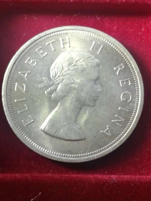 1958 CROWN SOUTH AFRICA IN PROOFLIKE CONDITION SEE DESCRIPTION