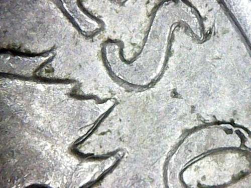 1989D ROOSEVELD DIME ERROR COINDOUBLE DIE ERROR