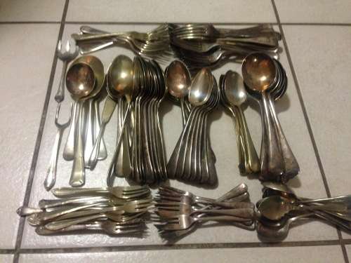Bulk Collection of Antique EPNS Spoons