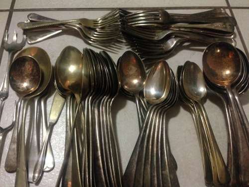 Bulk Collection of Antique EPNS Spoons