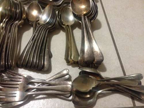 Bulk Collection of Antique EPNS Spoons