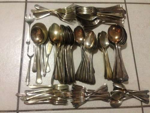Bulk Collection of Antique EPNS Spoons