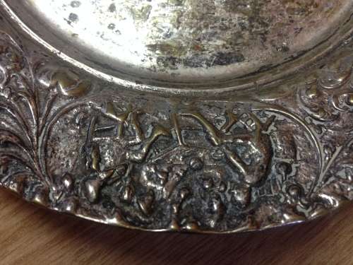 Stunning 17cm Heavy Decorative Plate