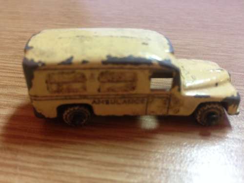 1950's Vintage Wesley Matchbox Toy Ambulance