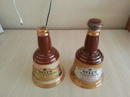 Vintage 200ml Bell's Old Scotch Whisky Bell Bottles