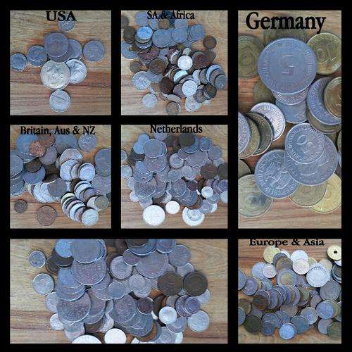 Lot of 300+ International Coins - Take a Look!