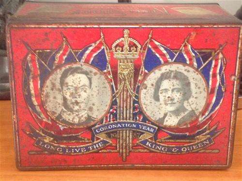 King Stork Coronation Cigarette Tin for the Collector!