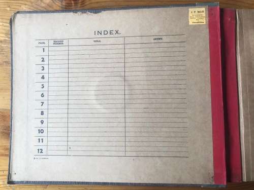 Vintage Grammophone Record Collections x 2