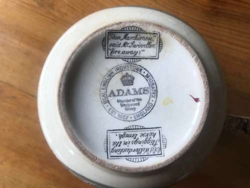 Adams Genuine English Ironstone Soup Cup