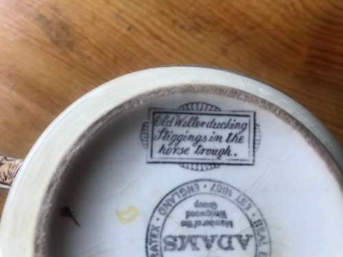 Adams Genuine English Ironstone Soup Cup